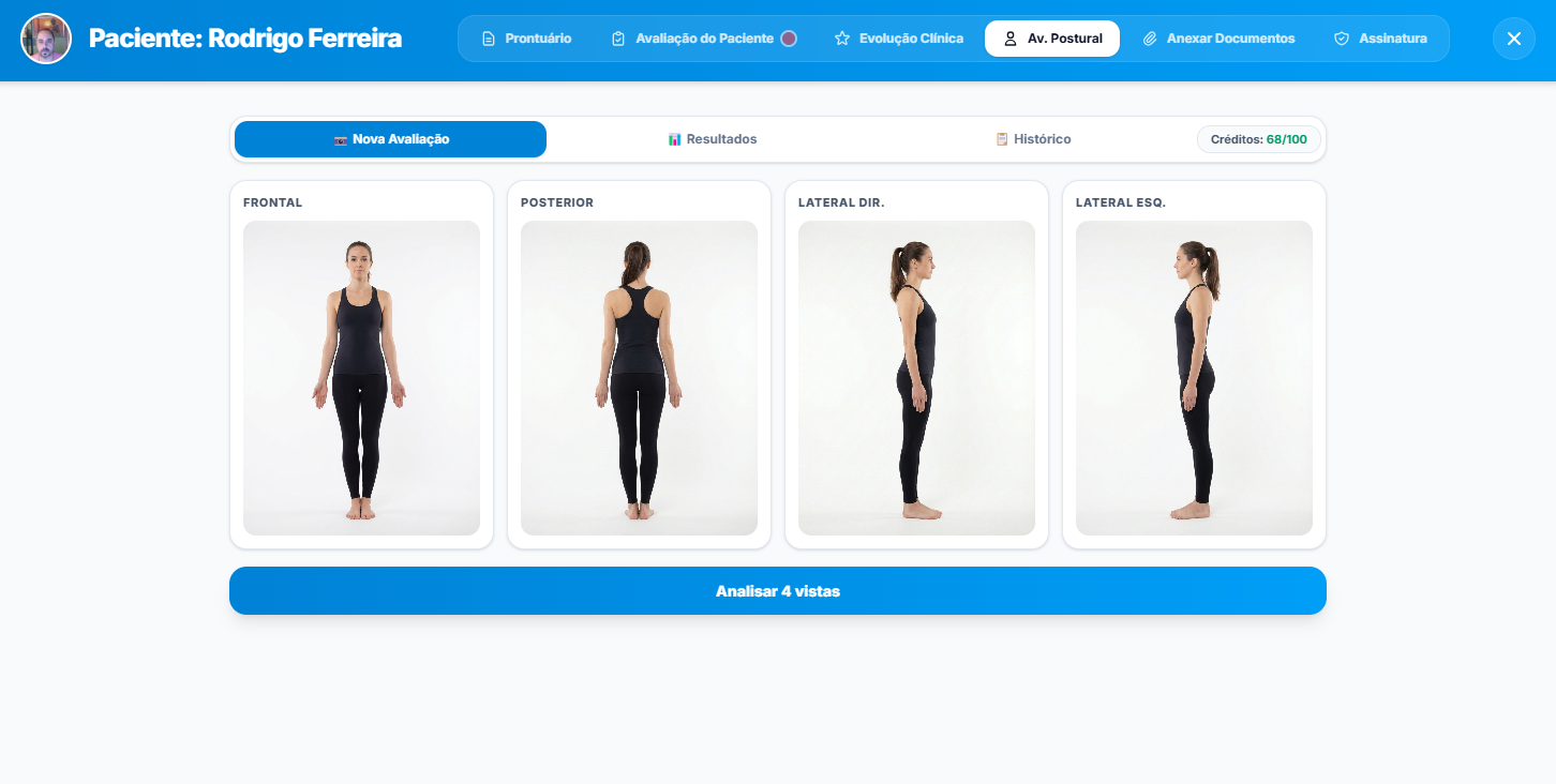 Avaliação Postural (Light Mode)
